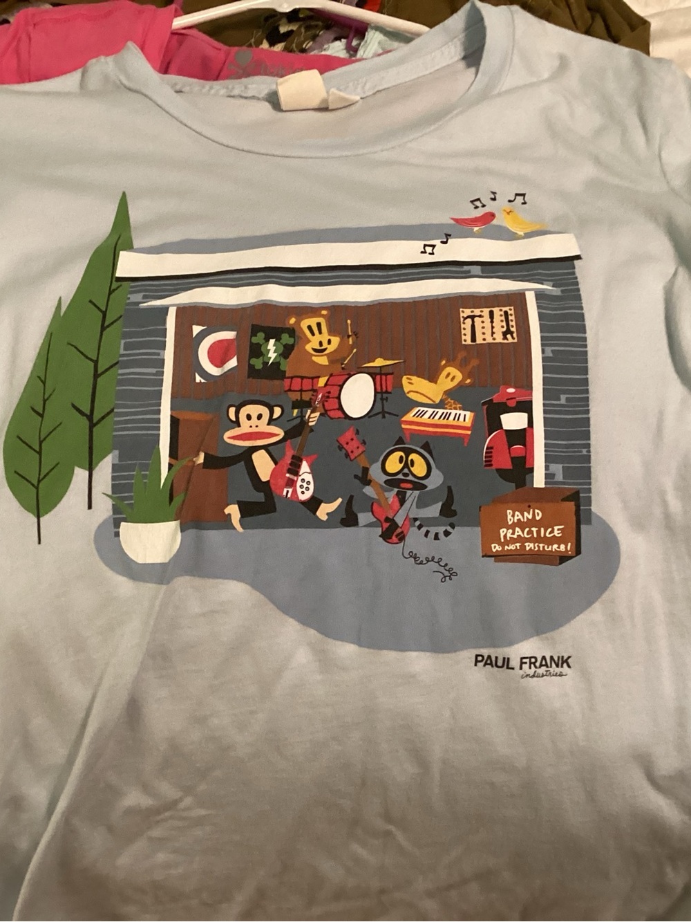 tokidoki Pink Tee with Green Cactus Character Graphic (4 shirts total, see pics) - Picture 3 of 10